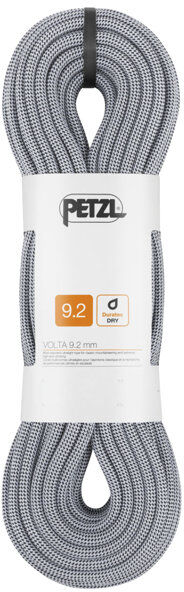 Petzl Volta 9,2 mm - corda per arrampicata Grey