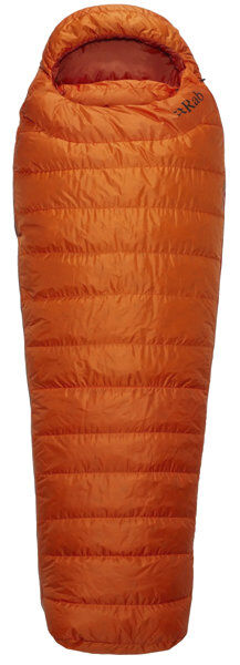 Rab Ascent 300 - sacco a pelo in piuma Orange Regular