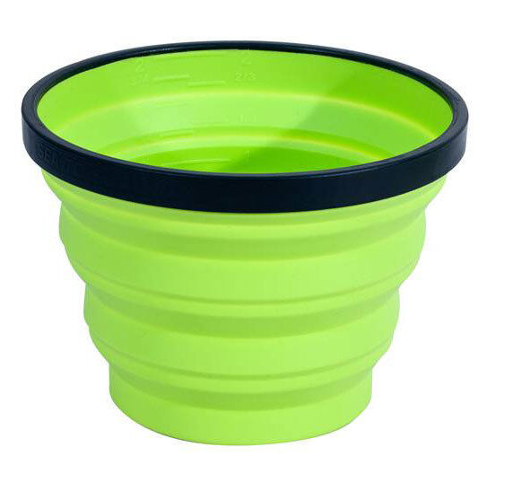 Sea to Summit X-Cup - tazza comprimibile Lime