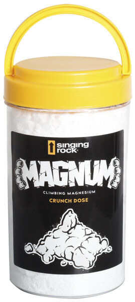Singing Rock Magnum Crunch Dose 100g - magnesite Yellow/Black