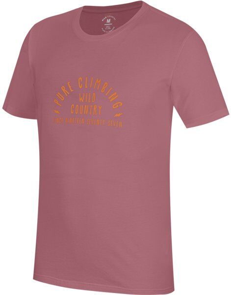 Wild Country Friends - T-shirt arrampicata - uomo Pink/Orange S