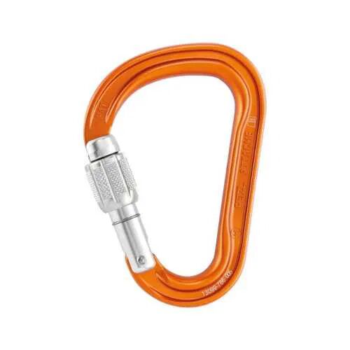 Petzl Moschettoni attache, moschettone a ghiera hms compatto ultraleggero