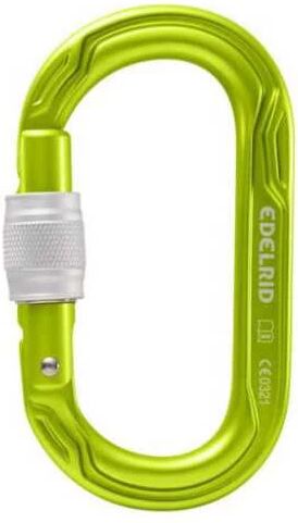 Edelrid Moschettoni oval power 2500, moschettone ovale oasis