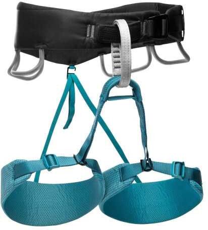 Black Diamond Imbraghi momentum donna aqua verde, imbrago arrampicata xs