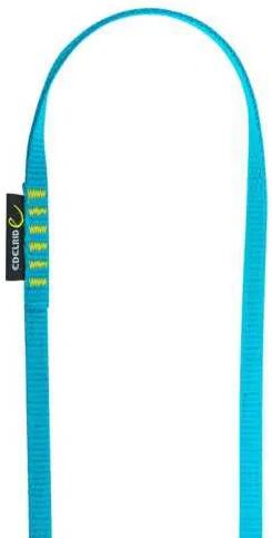 Edelrid Cordini daisy chain tech web sling 12mm, fettuccia cucita bimateriale 120 cm icemint