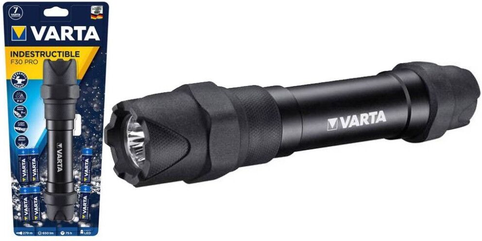 Varta Torcia A Led Indestructible F30 Pro 18714