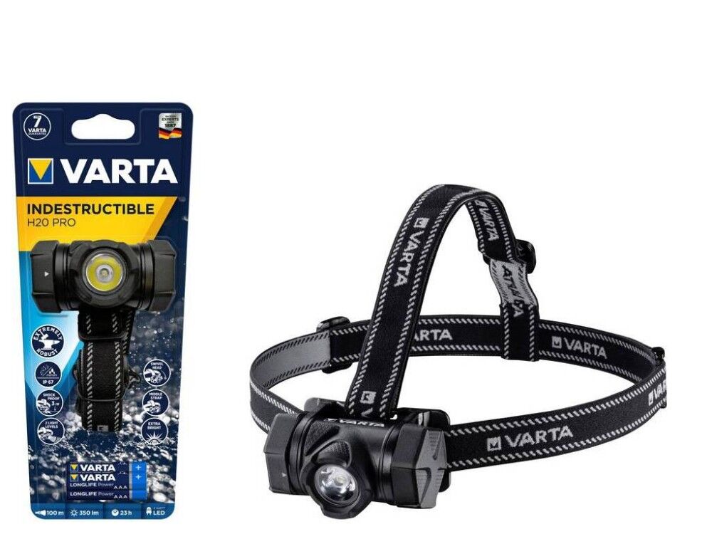 Varta Torcia Frontale Indestructible H20 Pro 17732