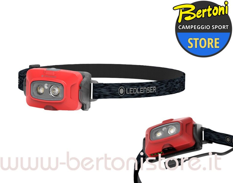 ledlenser torcia frontale ricaricabile hf4r core