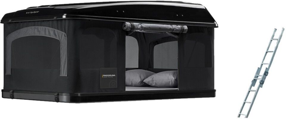 Autohome Tenda Da Tetto Maggiolina Grand Tour 360 Medium Black Storm M360bs/16.24