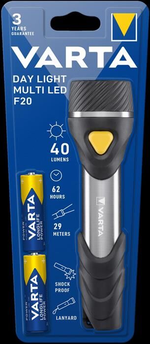 Varta Day Light F20 (incl. 2aa)