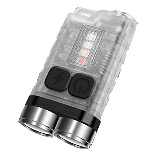 Greethga Mini Zaklamp Zaklamp USB Oplaadbare Zaklamp, Kleine Zaklamp Zaklamp Outdoor Waterdicht Licht