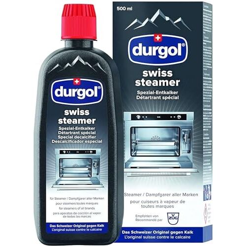 Durgol swiss steamer speciale ontkalker – Speciale ontkalker voor alle stoomovens van alle merken – Duitse versie – 1 x 500 ml