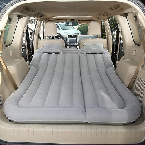 KAMNIK Auto opblaasbaar bed,voor BMW E84 F48 F39 F25 G01,dat is zacht,duurzaam auto opblaasbaar luchtbed camping luchtbedden,G-Grey 02