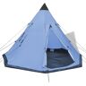 vidaXL Tent 4 personen blauw