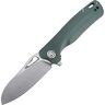 Petrified fish PF868 Vouwmes 3.35 inch D2 Staal Blade G10 Handvat Vouwen Zakmes voor Camping Outdoor EDC (Green)