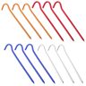 Mxming Aluminiumlegering Camping Stakes Heavy Duty Tarp Peg Camping Stakes Tent Nagels Grond Peg Voor Outdoor Camping Luifel Tarp Tent Peg Tent Stakes Heavy Duty