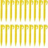 Morningmo 20 Stks Luifel Stakes Spiralen Plastic Tent Peg Outdoor Deken Stakes Yard Gazon Peg Voor Bevestiging Tent Tarps Luifel Mat Tent Stakes Outdoor Grond Ankers Voor Tenten