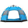 Gerrit Outdoor Tent Outdoor Camping Automatic Open Tent Beach Camping 3-5 Person Windbreak Dual Layer Waterproof Protable Hiking Travel Portable (Color : 4-7 Peoples) (47 Peoples)