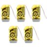 Darmlly 5X 3 LED Dynamo Wind Up Zaklamp Handdruk Crank Geen Batterij Torch