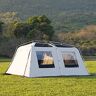 Miuxe Layer Double Camping Tent 12 Person, Family Cabin Tents, 2 Kamers, Rechte Wand, 3 Deuren En 3 Ramen Met Gaas, Waterdicht, Grote Tent Voor Buiten, Picknick, Vriendenbijeenkomst.