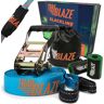 Trailblaze Slackline Slackline Set voor kinderen, met boombescherming, complete slackline-set, 18,5 m slackline voor beginners, ideale activiteit voor kinderen en gezinnen in de open lucht, slackline