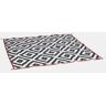 Bo-Camp Urban Outdoor Chill Mat Lewisham XL zwart-wit Zwart One size