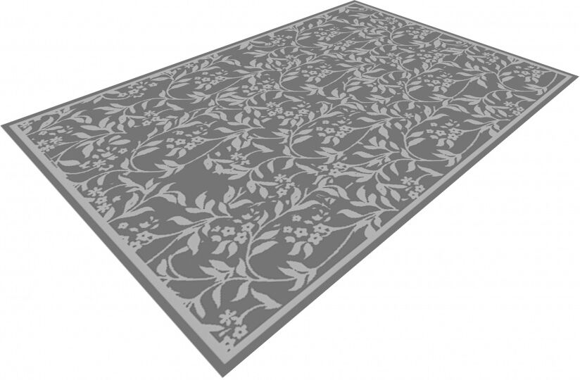 Eurotrail grondzeil Relax 200 x 270 cm polyester antraciet/grijs - Antraciet,Groen