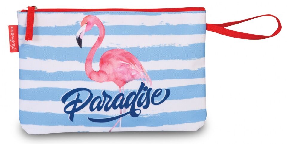 Fabrizio clutch Bikini Bag 30 x 20 cm Paradise blauw - Blauw
