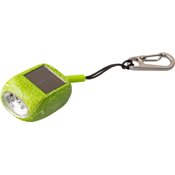 Rubytec mini zaklamp Kao Clip led solar 4,6 cm ABS groen/wit - Groen,Wit