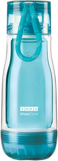 Zoku thermosfles Hydration Everyday 325 ml polypropyleen aqua - Blauw