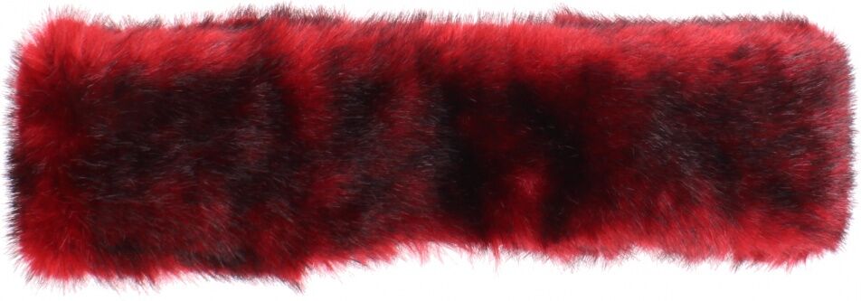 Fosy helmband dames rood/zwart one size - Zwart,Rood