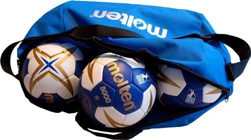 Molten ballentas voor handballen 48 liter blauw - Blauw