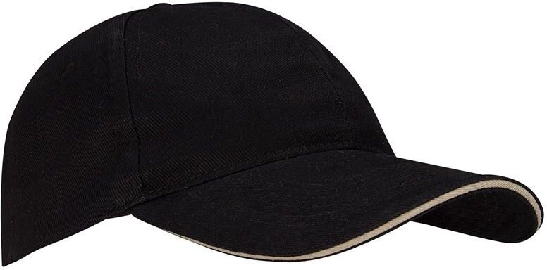 New Port Baseballcap Sandwich junior zwart - Zwart