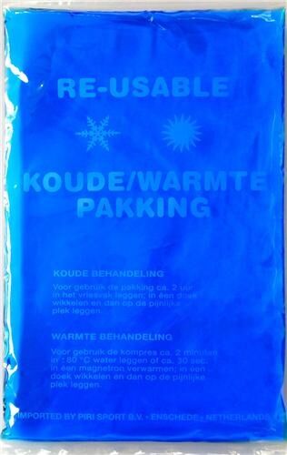 Sportec koude warmte pakking klein - Blauw