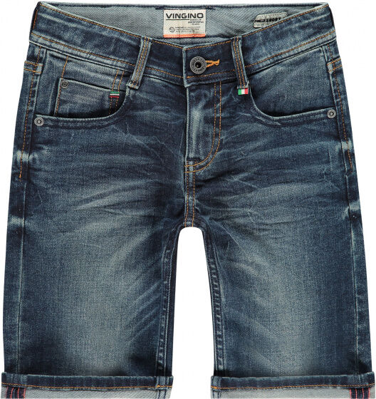 Vingino short Charlie jongens katoen blauw - Blauw