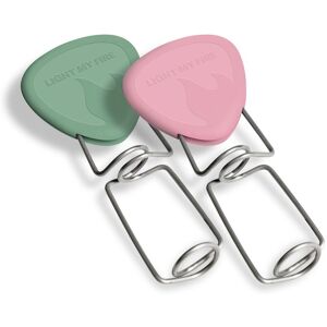 Light my Fire GRANDPA´S FIREFORK BIO 2-PACK  SANDYGREEN/DUSTYPINK