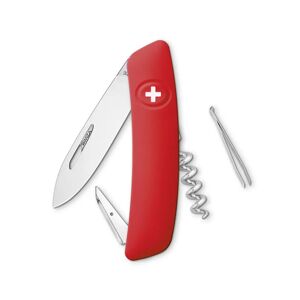 Swiza D01 Pocket Knife, Red