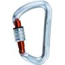 Climbing Technology K-Classic Karabiner, für Klettersteig, automatische Verschlusshülse, silberfarben