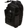 Mil-Tec Unisex Koppeltasche-13607002 Koppeltasche, Schwarz, 13 x 8,5 5 cm EU