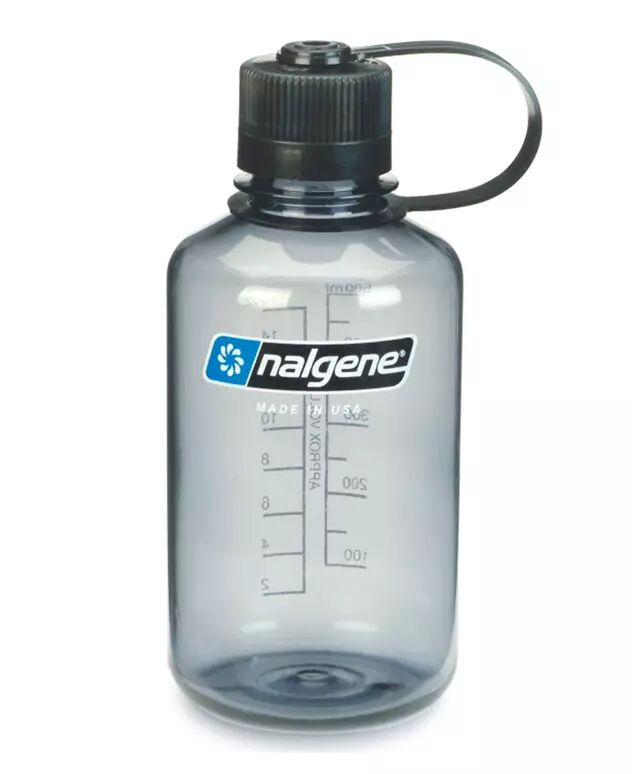 NALGENE 0,5L Narrow - Vannflaske - Grå