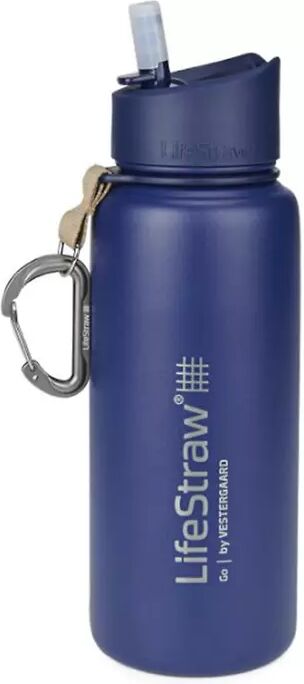 LIFESTRAW Go Stainless Steel 650ml - Rensefilter - Blå