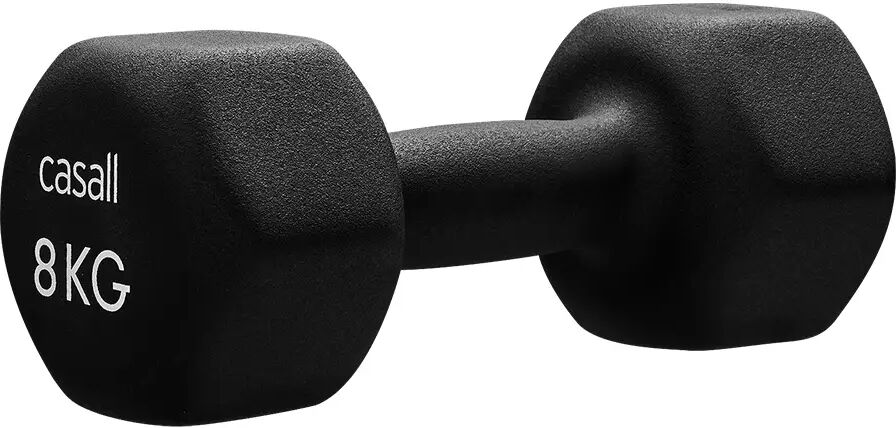 Casall Classic Dumbbell 8kg - Vekter - Svart/Hvit