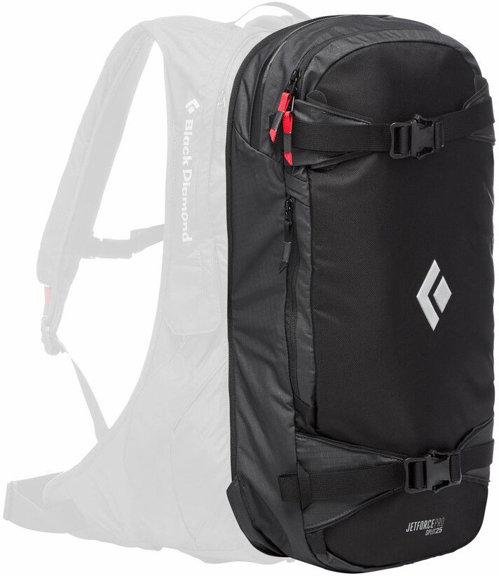 Black Diamond JetForce Pro Split Booster 25L, ryggsekktilbehør Black 2022