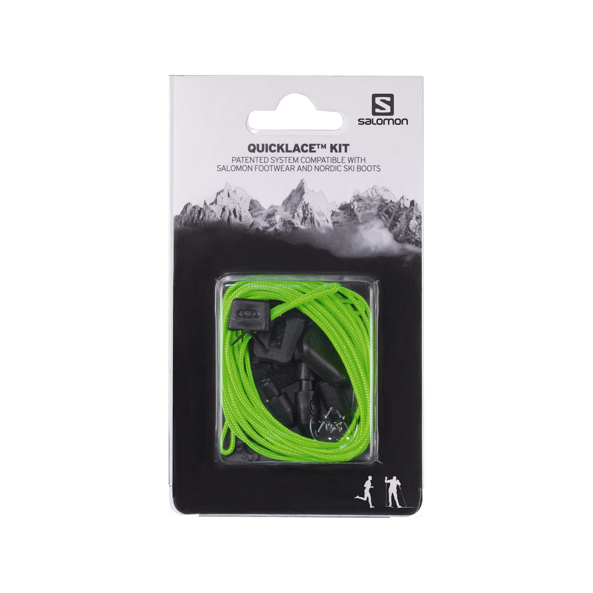 Salomon Quicklace Kit lisser Green 2020