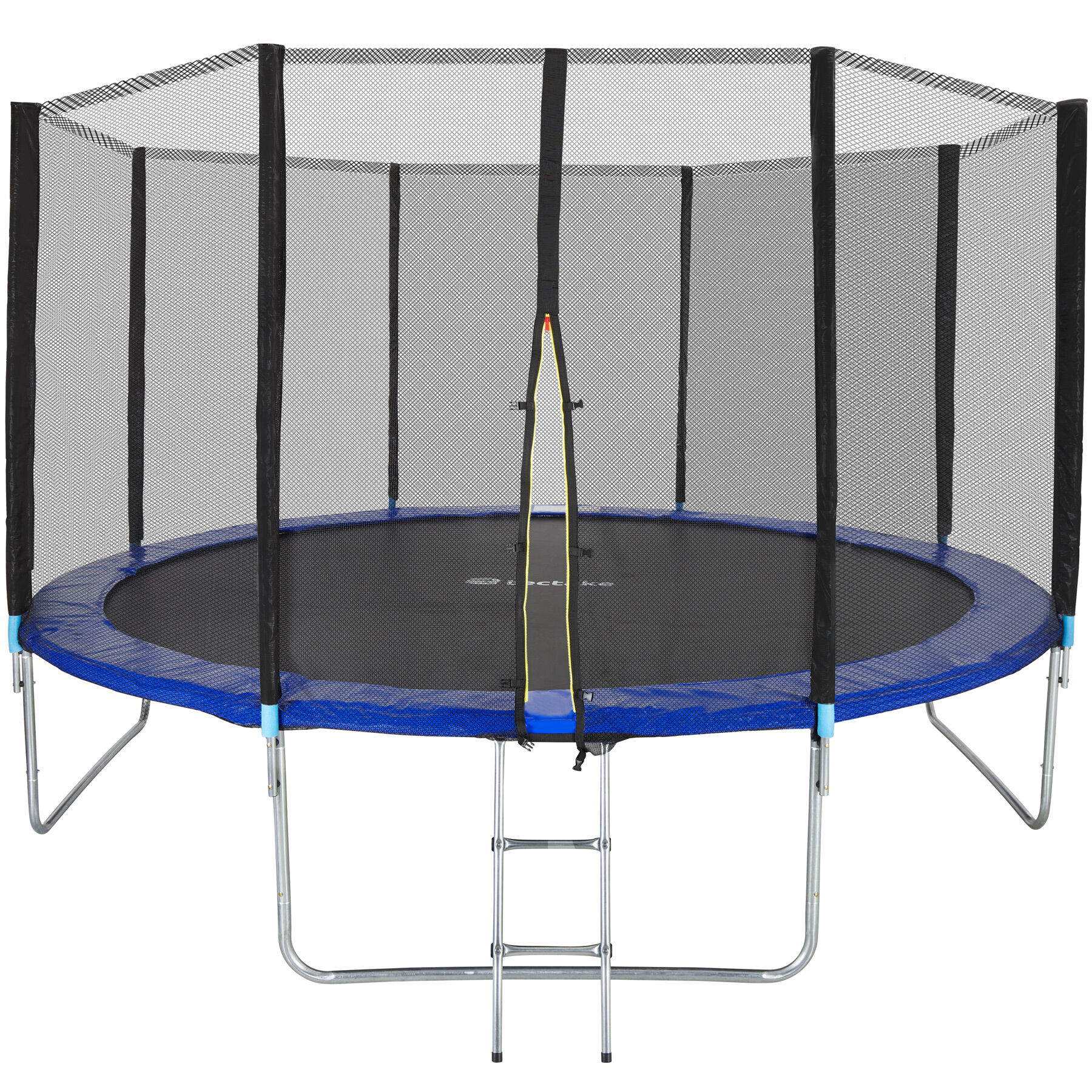 tectake Trampoline med beskyttelsesnett - 396 cm