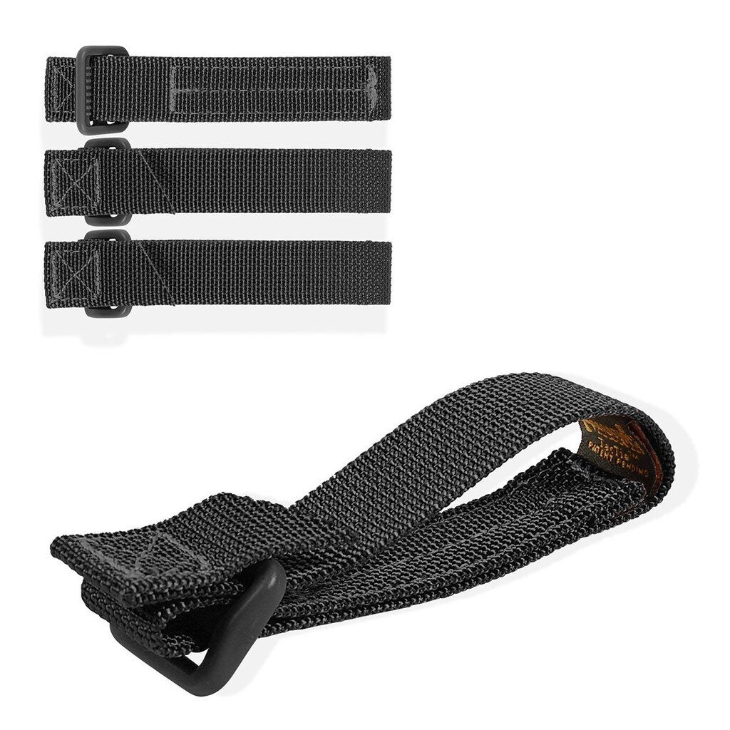 Maxpedition 3'' TacTie Attachment Straps Black (Pack of 4)