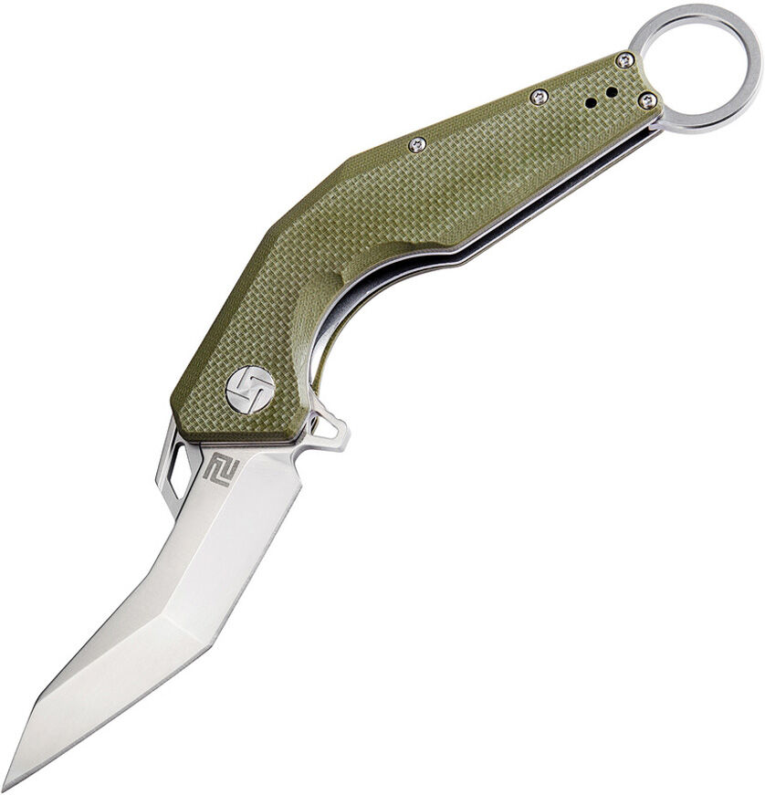 Artisan Cutlery Artisan Cobra Linerlock Green D2