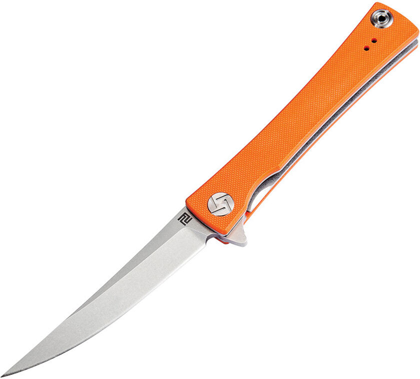 Artisan Cutlery Artisan Waistline Linerlock Orange