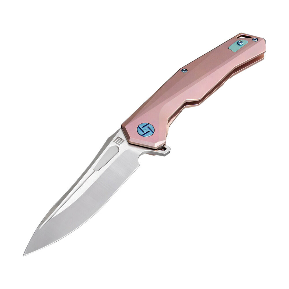 Artisan Cutlery Artisan Zumwalt Framelock Pink S35VN