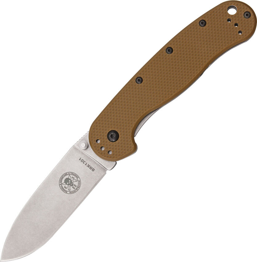 Esee BRK Designed by ESEE Avispa Coyote Brown Satin